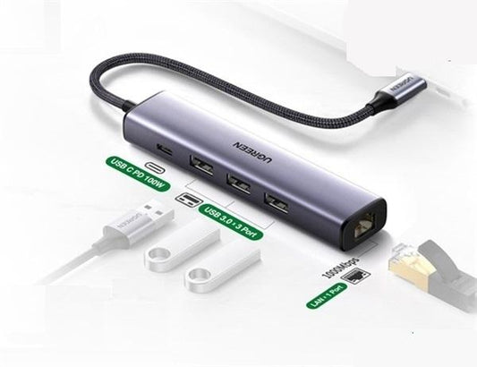 Buy Ugreen 20932 USB C Ethernet Adapter from Vmart in Pakistan