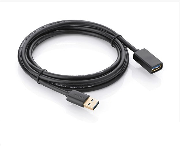 Ugreen 30127 USB 3.0 A Male to A Female Extension Cable Gold Plated - 3m