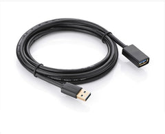 Ugreen 10373 USB 3.0 A Male to A Female Extension Cable Gold Plated - 2m