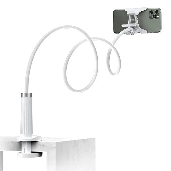 Ugreen 30488 Gooseneck Desktop Phone Holder - White