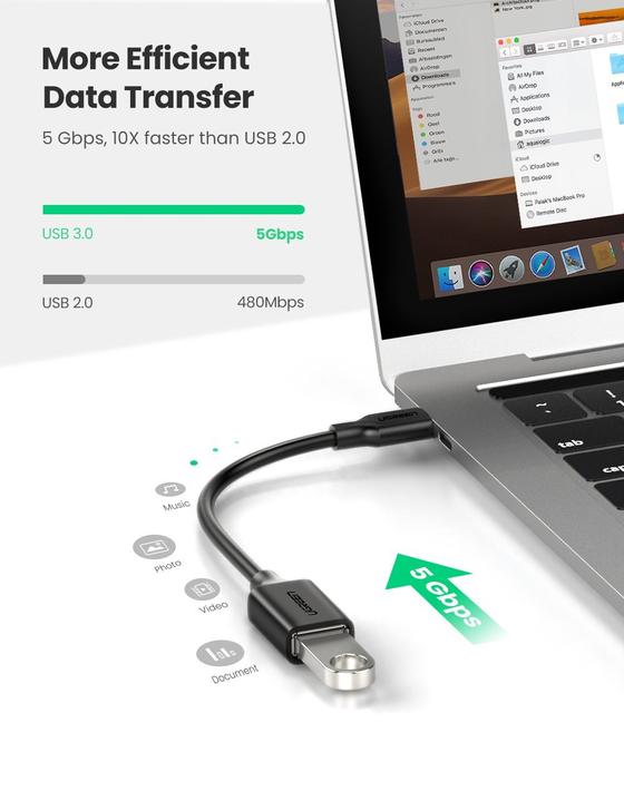 Ugreen 30701 USB C to USB 3.0 OTG Adapter