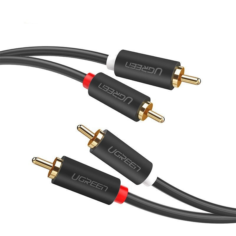 Ugreen 30747 2RCA MALE To 2RCA MALE Audio Cable - 1m