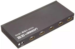 Ugreen 40202EU 1x4 HDMI Amplifier Splitter Black