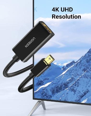 Ugreen 40360 4K Mini DisplayPort to HDMI Adapter