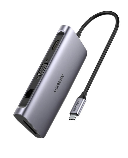 Buy Ugreen 40873 9-in-1 HDMI Ethernet USB C Hub from Vmart in Pakistan
