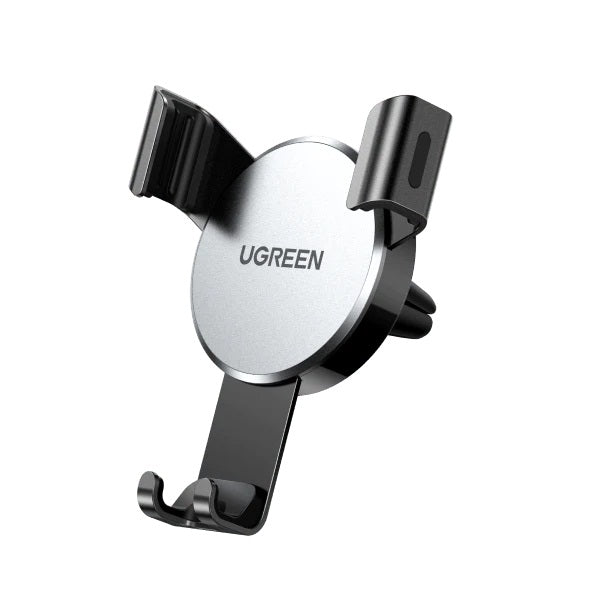 Ugreen 40907 Gravity Drive Air Vent Mount Phone Holder - Silver