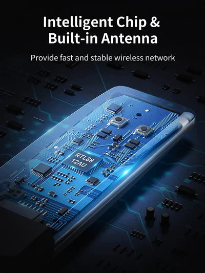Buy Ugreen 50340 AC1300 USB WiFi Adapter from Vmart in Pakistan