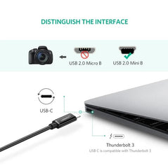 Ugreen 50445 USB C to Mini USB Cable - 1M