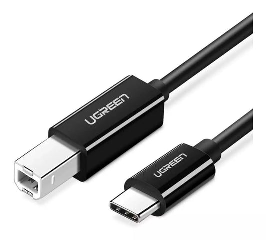 Buy Ugreen 50446 USB Type C to Type B 2.0 Printer Scanner Cable 2m from Vmart in Pakistan