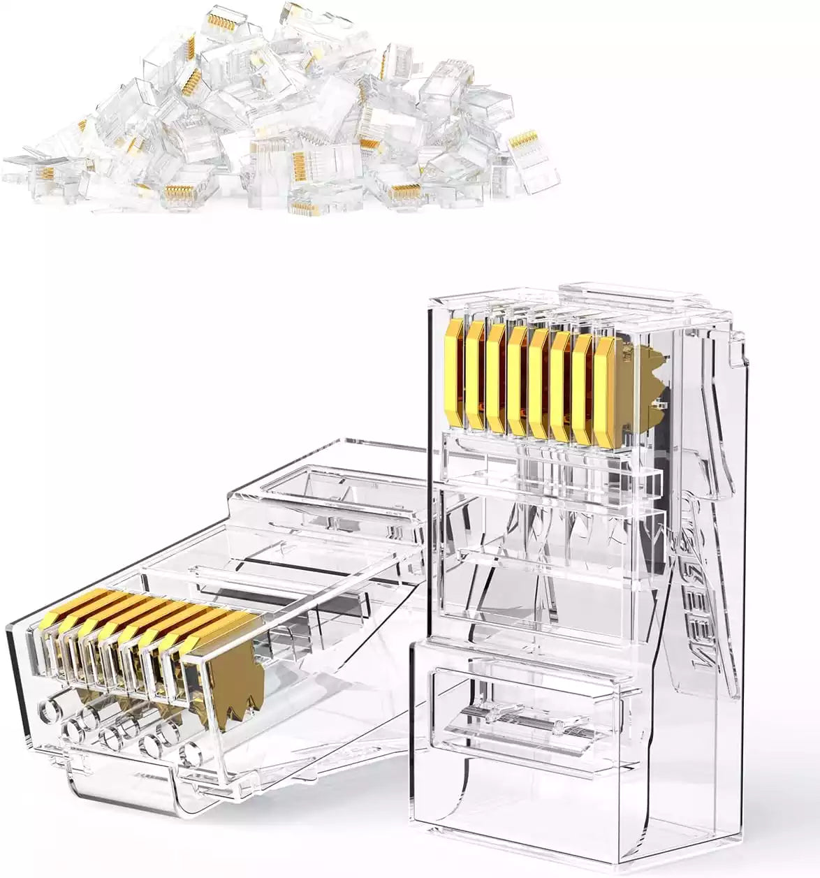 Ugreen 50962 Cat6 Unshielded RJ45 Connector 50 Pack