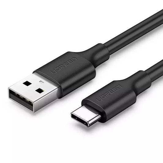 Buy Ugreen 60118 USB-A 2.0 To USB-C Cable 2m - Black from Vmart in Pakistan