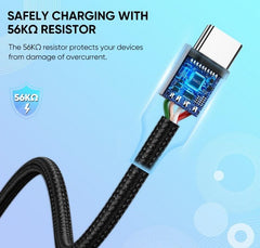 Ugreen 60128 USB C to USB A Quick Charging Cable 2m