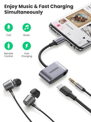 Buy Ugreen 60164 2 in 1 USB C to 3.5mm Adapter from Vmart in Pakistan
