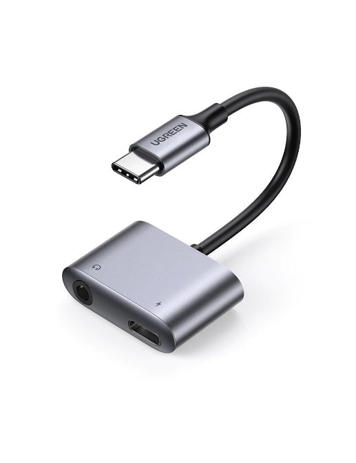 Ugreen 60164 2 in 1 USB C to 3.5mm Adapter