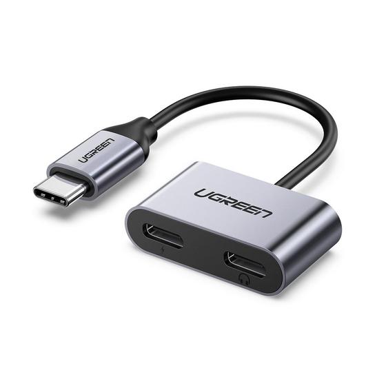 Ugreen 60165 2 in 1 USB C Headphone &amp; Charge Adapter