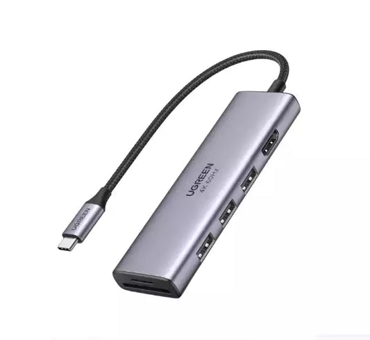 Buy Ugreen 60383 6-in-1 USB C Hub 4K@60Hz from Vmart in Pakistan