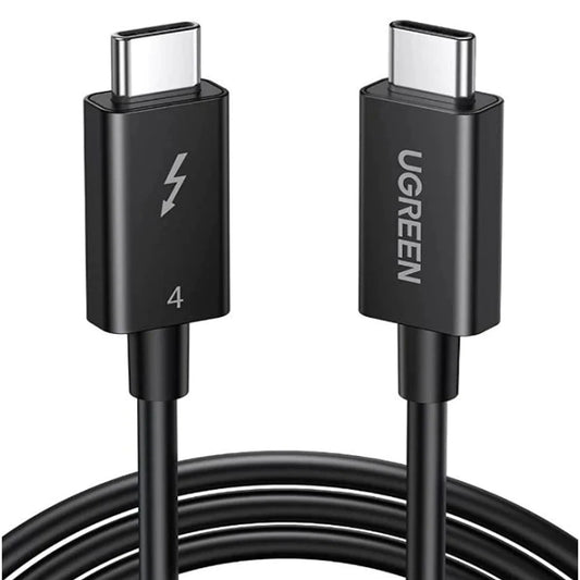 Buy Ugreen 30389 Thunderbolt 4 100W Male to Male USB C Fast Charging Data Sync Cable 0.8m from Vmart in Pakistan