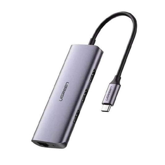 Buy Ugreen 60718 USB-C to 3 x USB 3.0 + Gigabit Converter from Vmart in Pakistan
