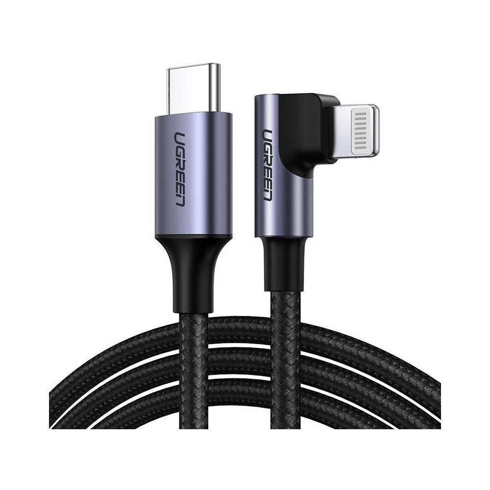 Ugreen 60764 MFI Elbow USB Type C to Lightning Cable - 1.5M