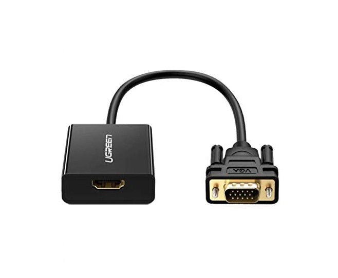 Ugreen 60814 VGA to HDMI Converter with Audio and Power Supply