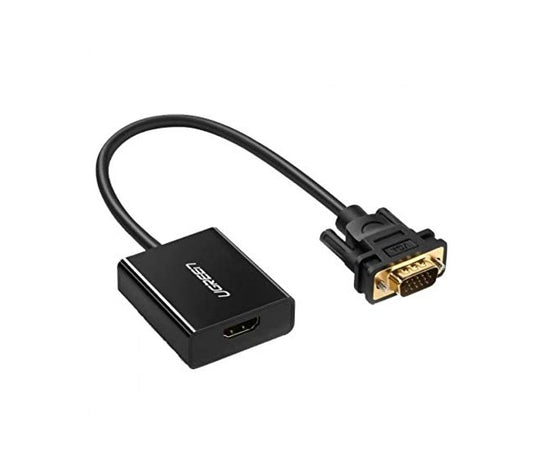 Buy Ugreen 60814 VGA to HDMI Converter with Audio and Power Supply from Vmart in Pakistan