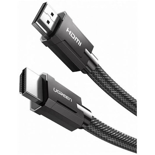 Buy Ugreen 70320 8K HDMI 2.1 Braided Cable 1.5m (Zinc Alloy Shell) from Vmart in Pakistan