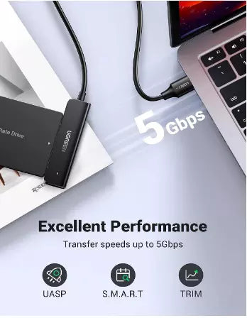 Buy Ugreen 70609 USB 3.0 to 2.5 SATA Converter 50cm from Vmart in Pakistan
