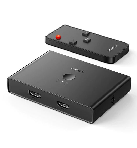 Buy Ugreen 70690 2 In 4 Out HDMI Switch with Remote from Vmart in Pakistan