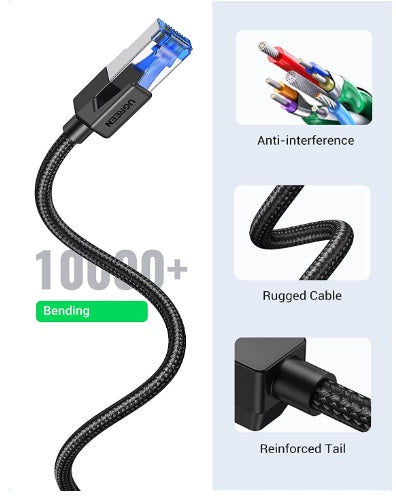 Ugreen 80432 Cat 8 Ethernet Cable - 3m