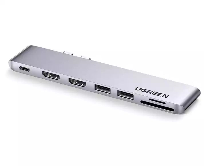 Ugreen 80548 7 in 1 USB C to Dual HDMI Adapter for MacBook Pro/Air