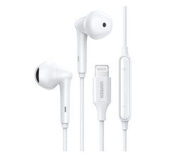 Ugreen 80649 HiTune Lightning Earphones - White