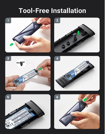 Ugreen 90264 M.2 NVMe Hard Drive Enclosure