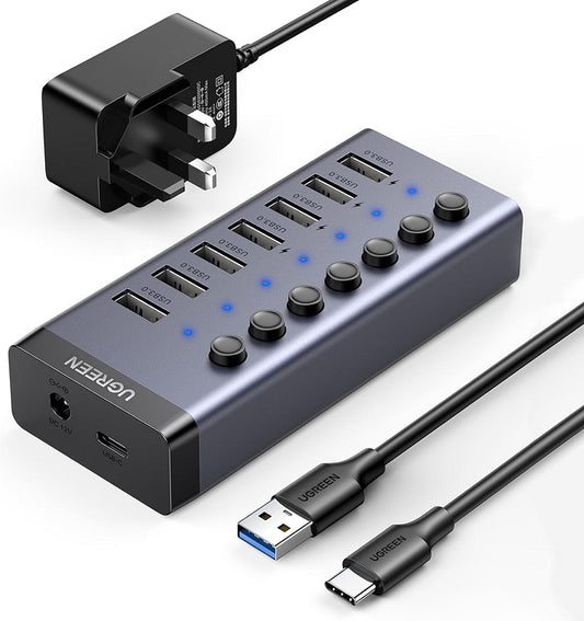 Buy Ugreen 90306 USB 3.0 7 Port Hub from Vmart in Pakistan