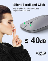 Buy Ugreen 90373 Portable Wireless Mouse - Grey from Vmart in Pakistan