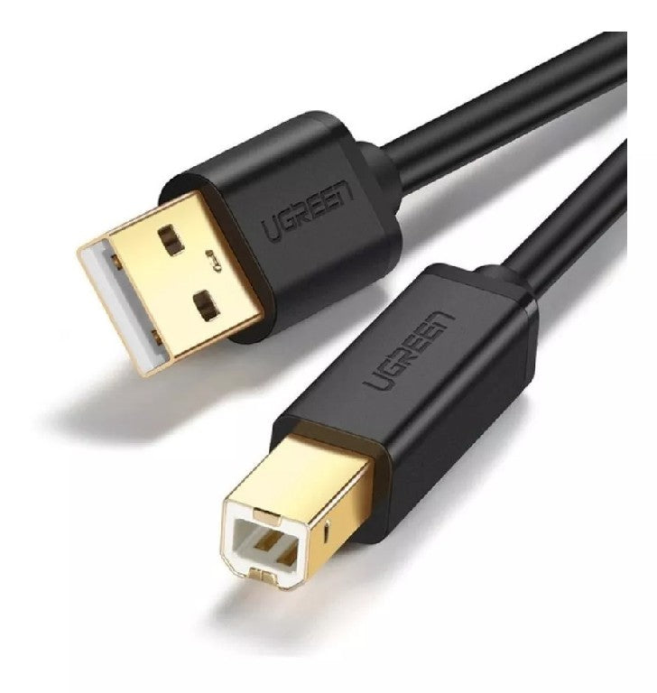 Ugreen USB 2.0 A Male to B Male Print Cable Gold Plated 1m