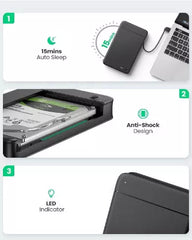 Ugreen 10904 USB-C to 2.5" Hard Drive Enclosure