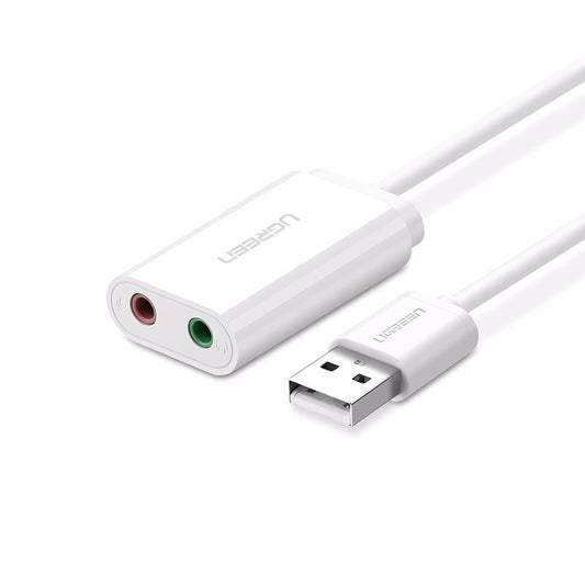 Buy Ugreen 30143 USB 3.5mm External Stereo Sound Adapter for Headphone from Vmart in Pakistan