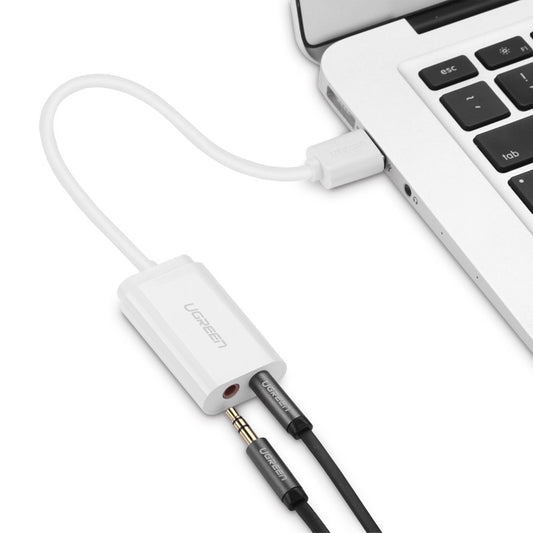 Buy Ugreen 30143 USB 3.5mm External Stereo Sound Adapter for Headphone from Vmart in Pakistan