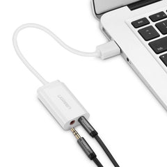 Ugreen 30143 USB 3.5mm External Stereo Sound Adapter for Headphone