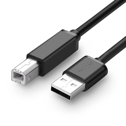 Buy Ugreen 10327 USB 2.0 A Male to B Male Cable Black 2m from Vmart in Pakistan