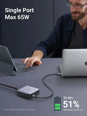 Buy Ugreen 15150 65W Nexode 4 Ports GaN Charging Station from Vmart in Pakistan