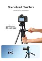 Buy Ugreen 15187 Professional Tripod For Phone and Cameras from Vmart in Pakistan