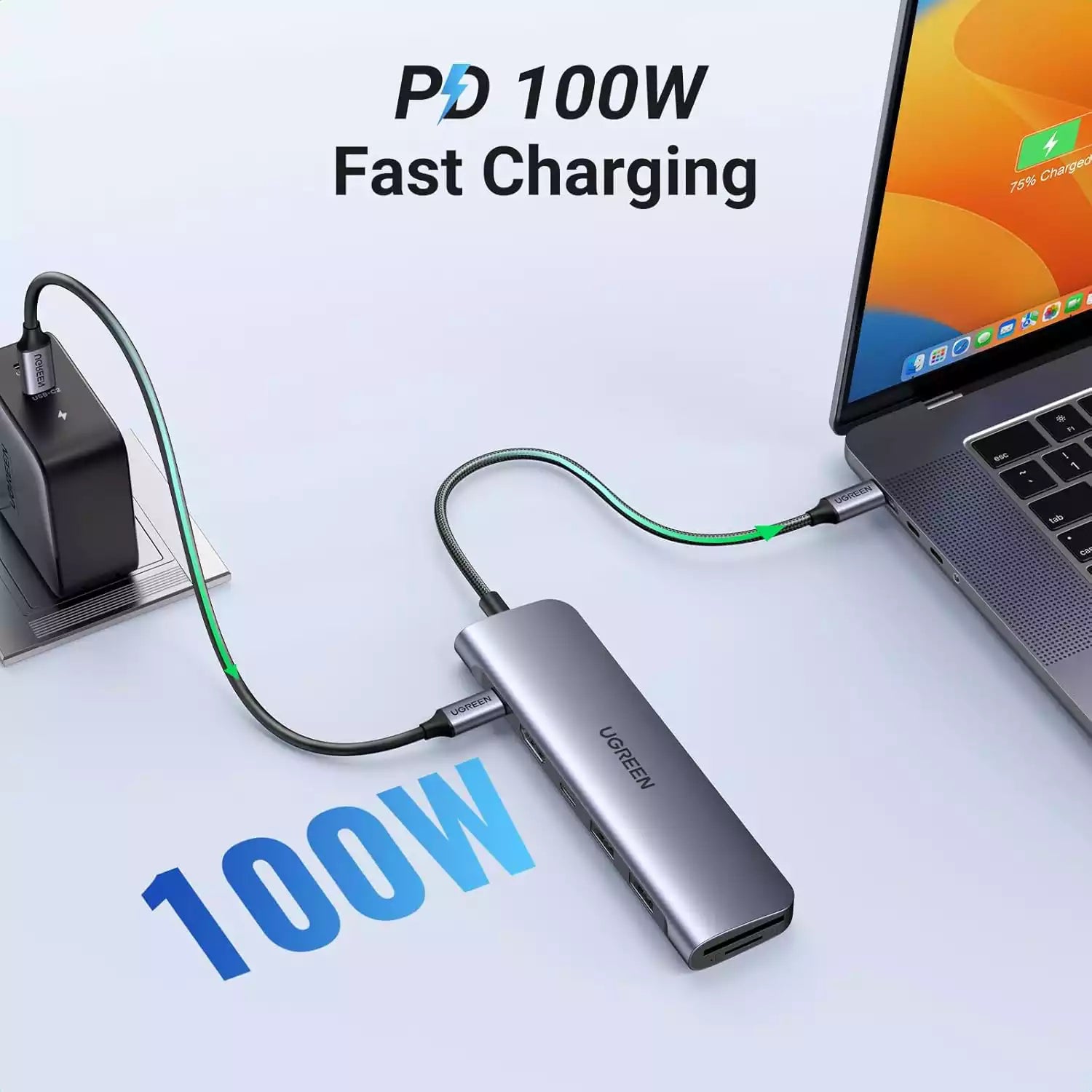 Buy Ugreen 15214 Revodok 1071 USB C Hub from Vmart in Pakistan