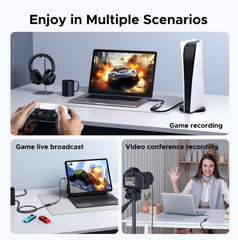 Buy Ugreen 15389 2K@30Hz 1080P 60FPS Video Capture Card 4K Input HDMI to USB 3.0 from Vmart in Pakistan