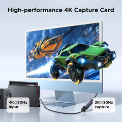 Buy Ugreen 15389 2K@30Hz 1080P 60FPS Video Capture Card 4K Input HDMI to USB 3.0 from Vmart in Pakistan