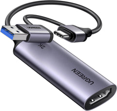 Buy Ugreen 15389 2K@30Hz 1080P 60FPS Video Capture Card 4K Input HDMI to USB 3.0 from Vmart in Pakistan