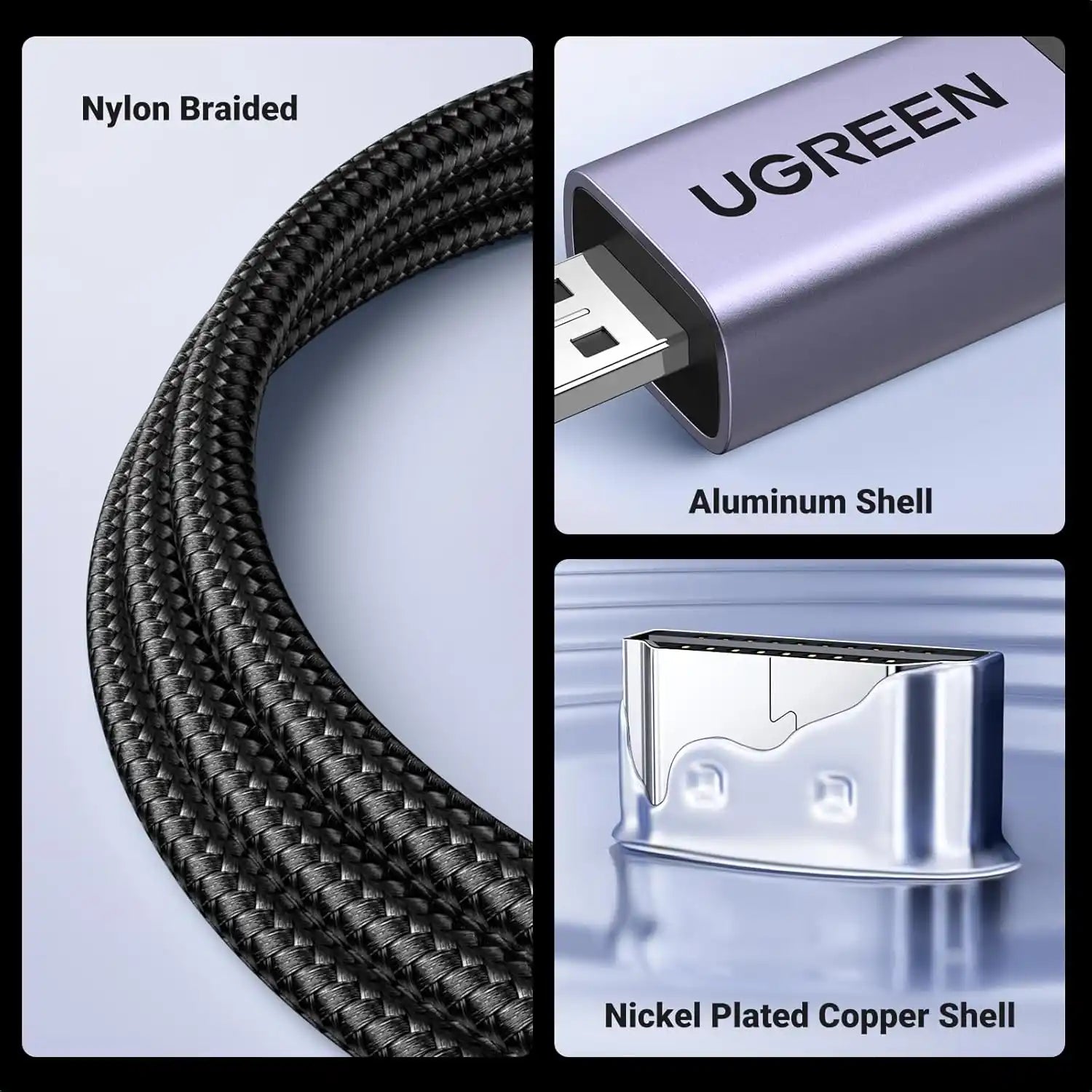 Buy Ugreen 15517 8K Micro HDMI to HDMI Cable 2m Vmart in Pakistan