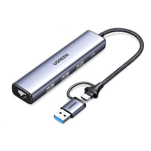 Buy Ugreen 15623 USB C/USB A Hub + Lan Card from Vmart in Pakistan