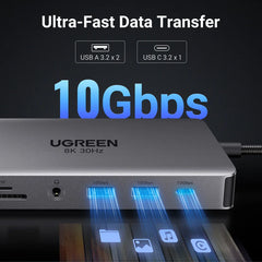 Buy Ugreen 15965 Revodok Pro 211 11 in 1 USB C Hub from Vmart in Pakistan