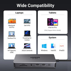 Buy Ugreen 15965 Revodok Pro 211 11 in 1 USB C Hub from Vmart in Pakistan